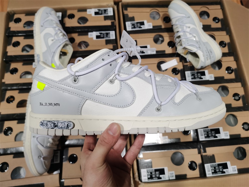 from O*ff-W*hite x Nike Dunk Low