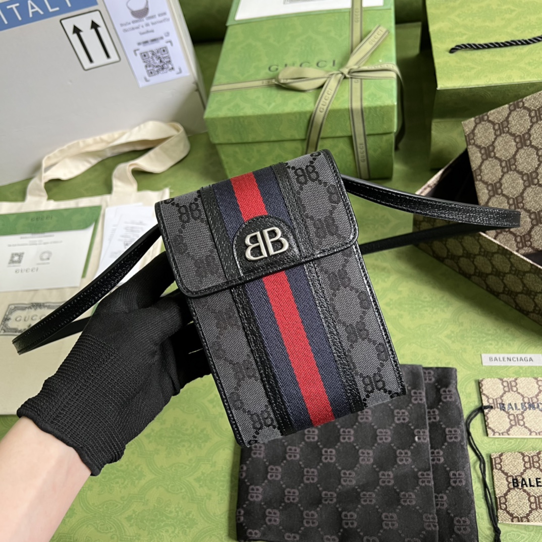 G*ucci Bag Top Quality 11.7*17.8*3.6CM