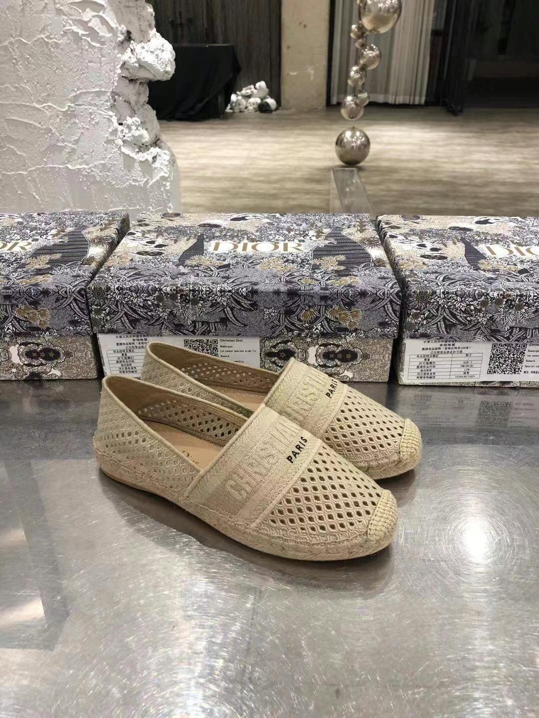 Women D*ior Top Espadrille Sandals