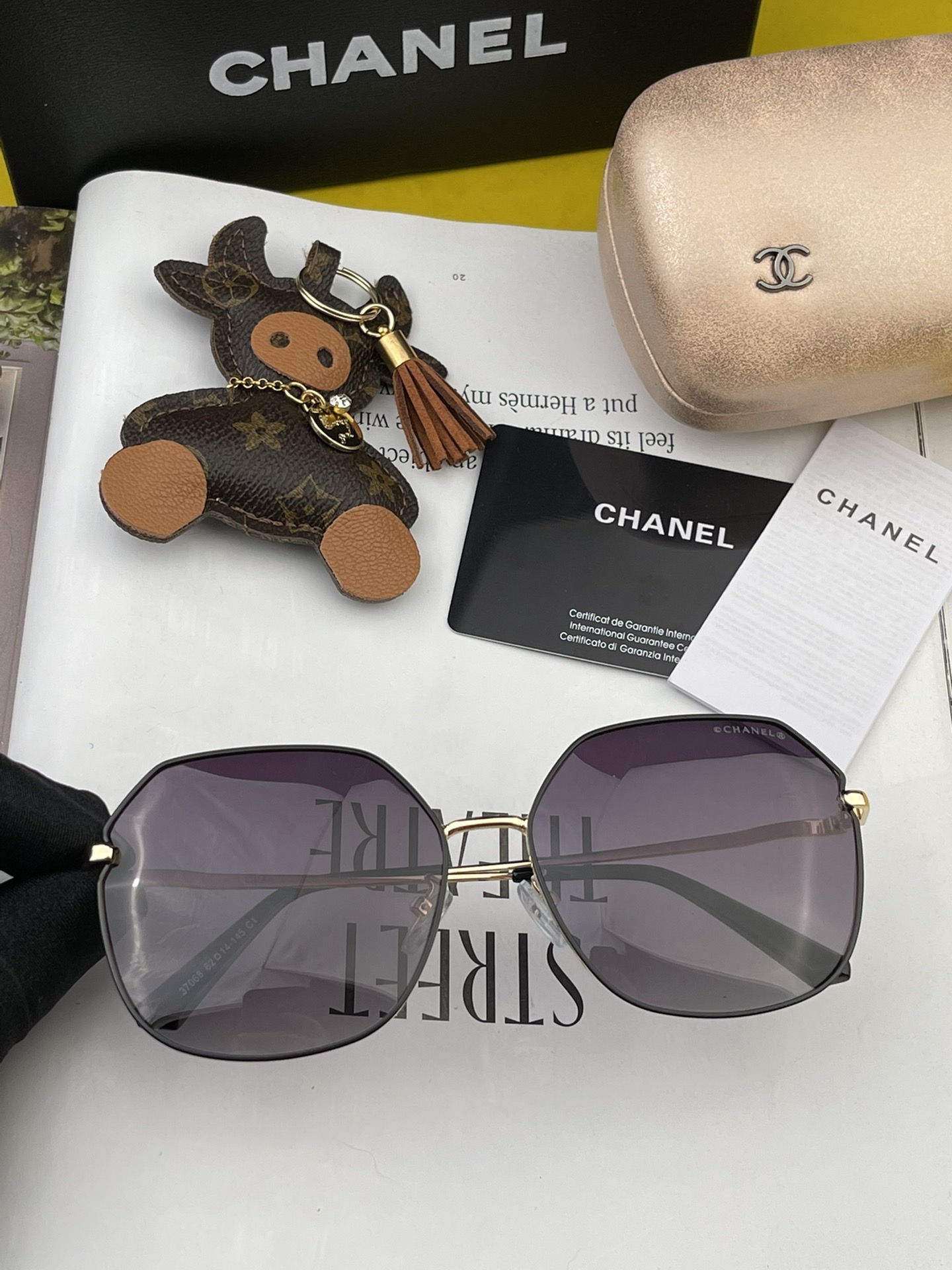 C*hanel Glasses Top