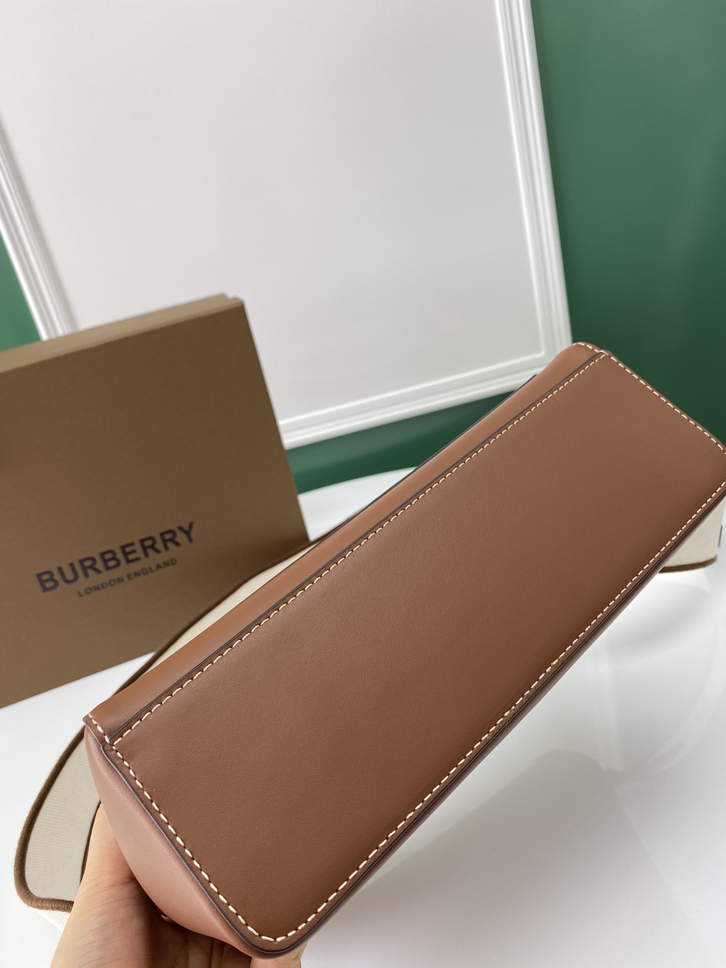 B*urberry Bag Top Quality 25*8.5*18CM
