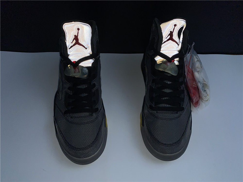 Air Jordan 5 xoff white ow 3M CT8480-001