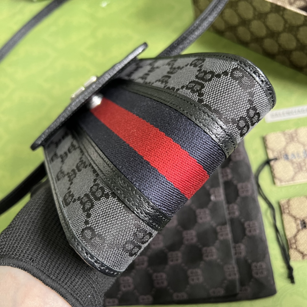 G*ucci Bag Top Quality 11.7*17.8*3.6CM