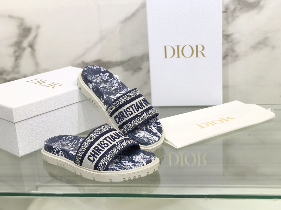 Women D*ior Top Sandals