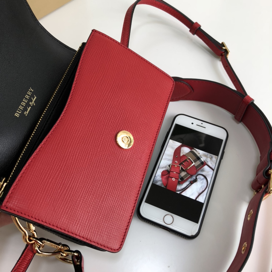 B*urberry Bag Top Quality 19.5*5*12CM