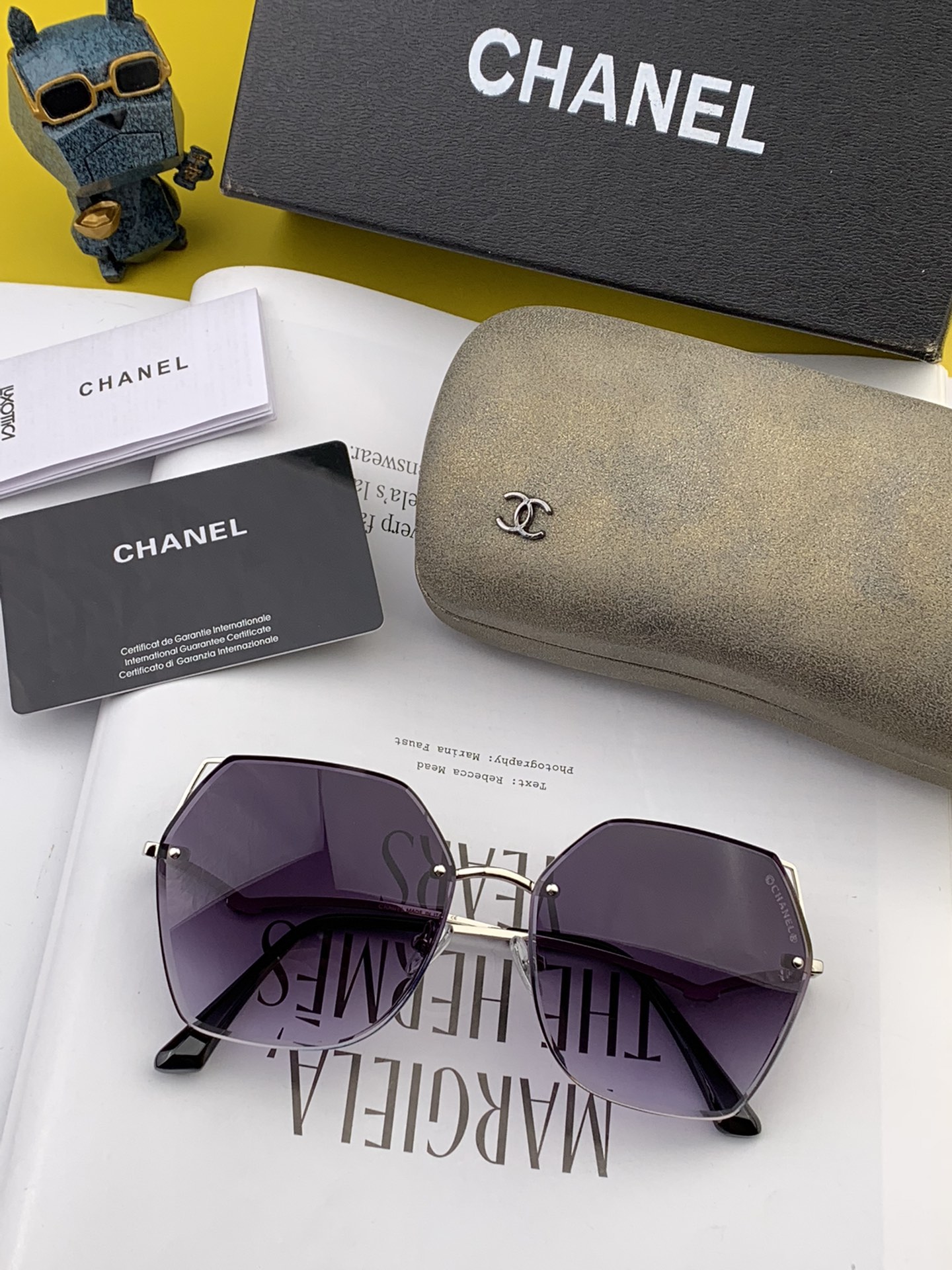 C*hanel Glasses Top