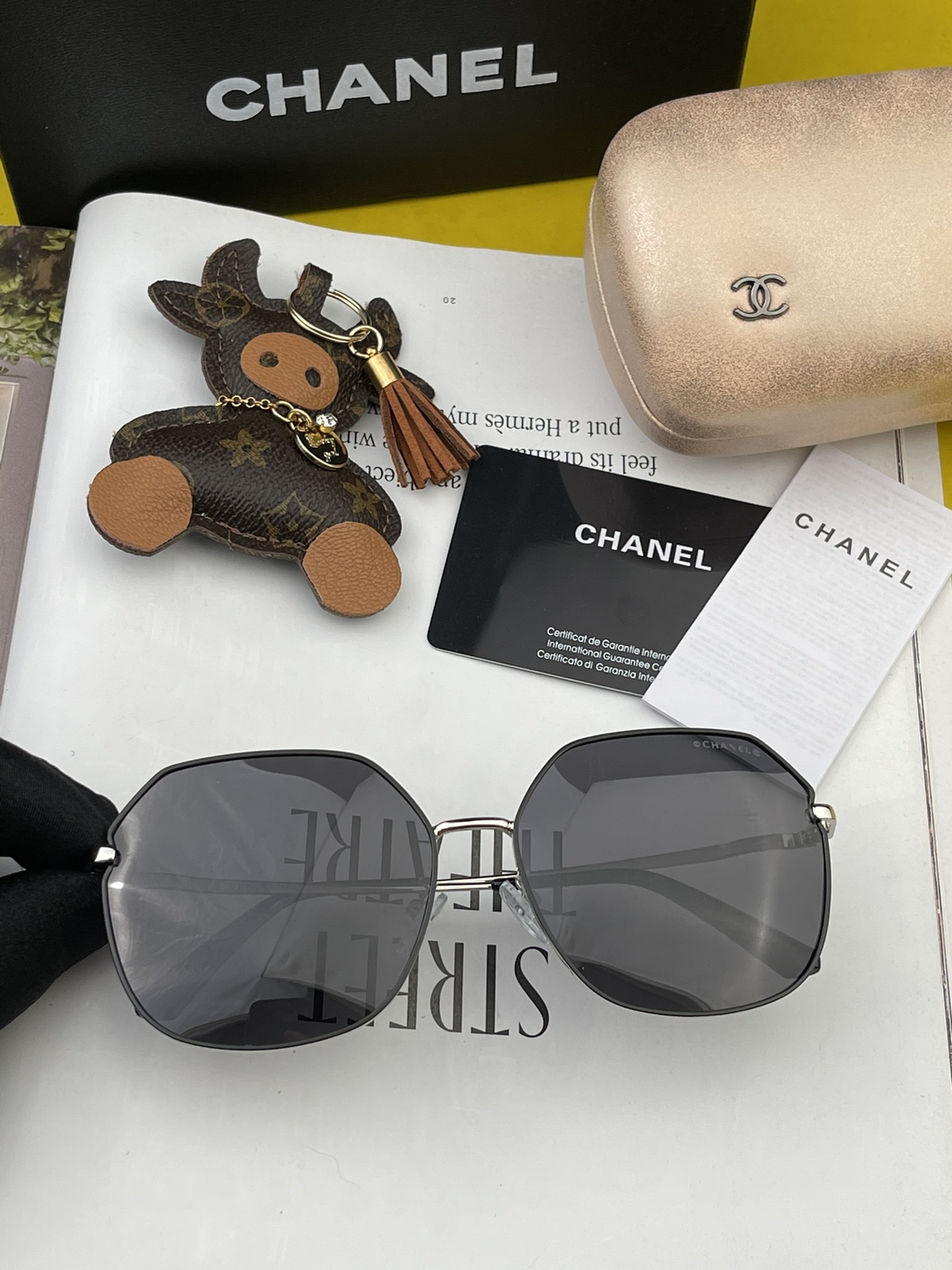 C*hanel Glasses Top