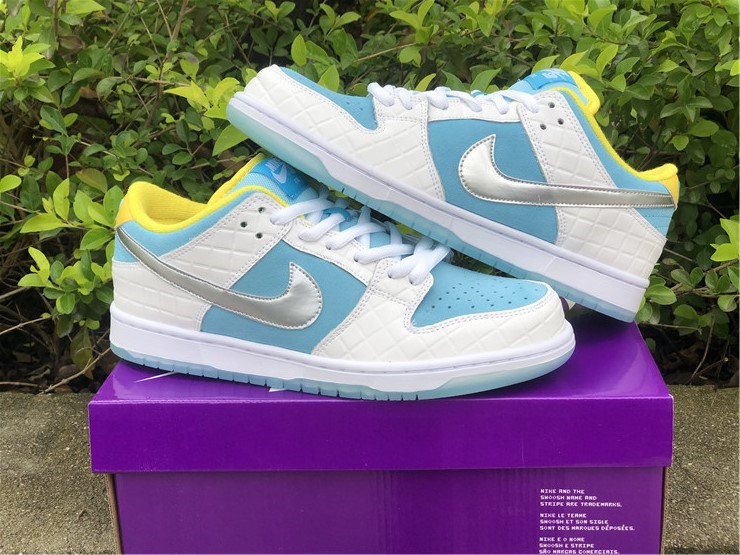 from FTC X NIKE SB DUNK LOW DH7687 400