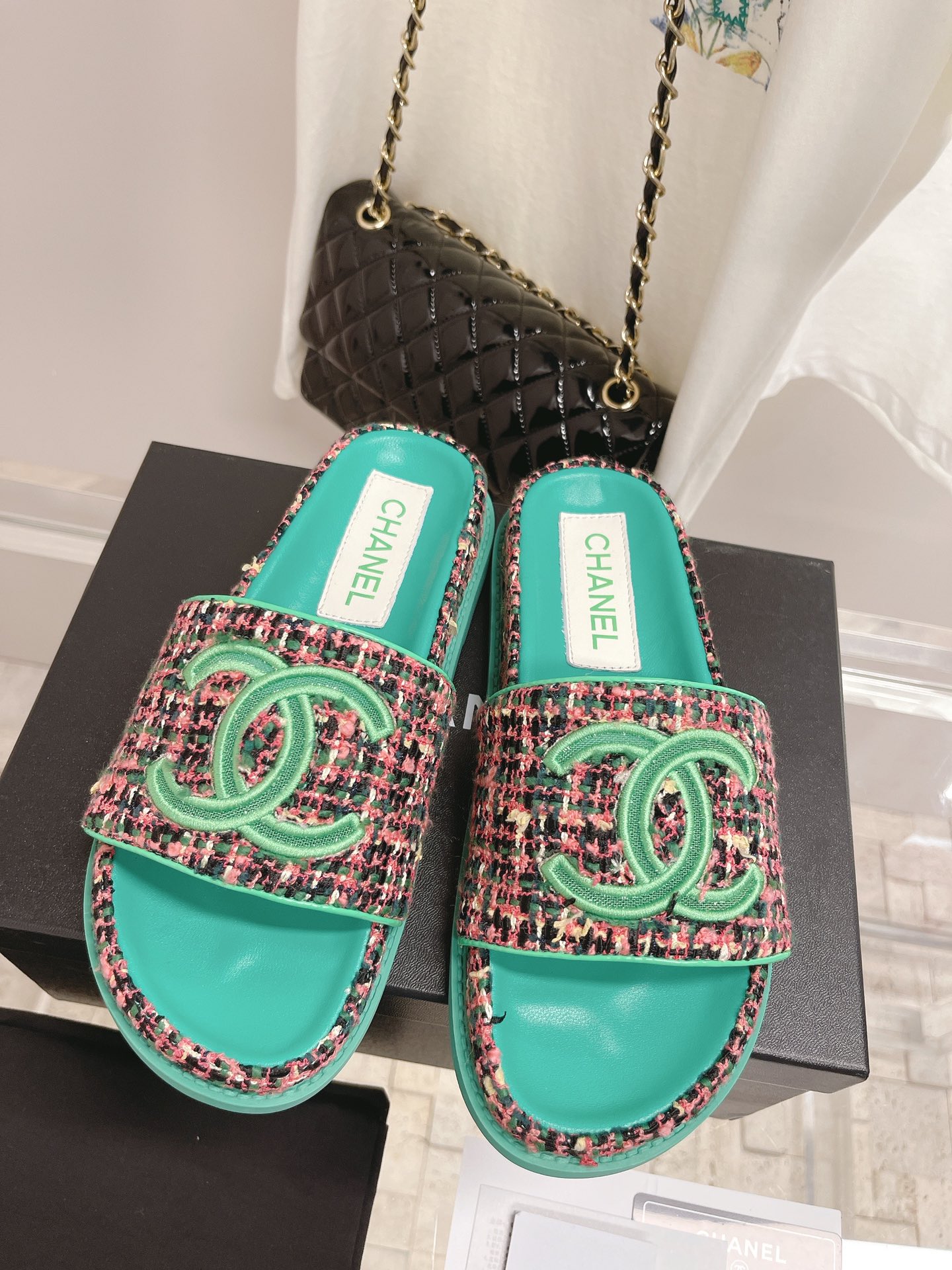 Women C*hanel Top Sandals