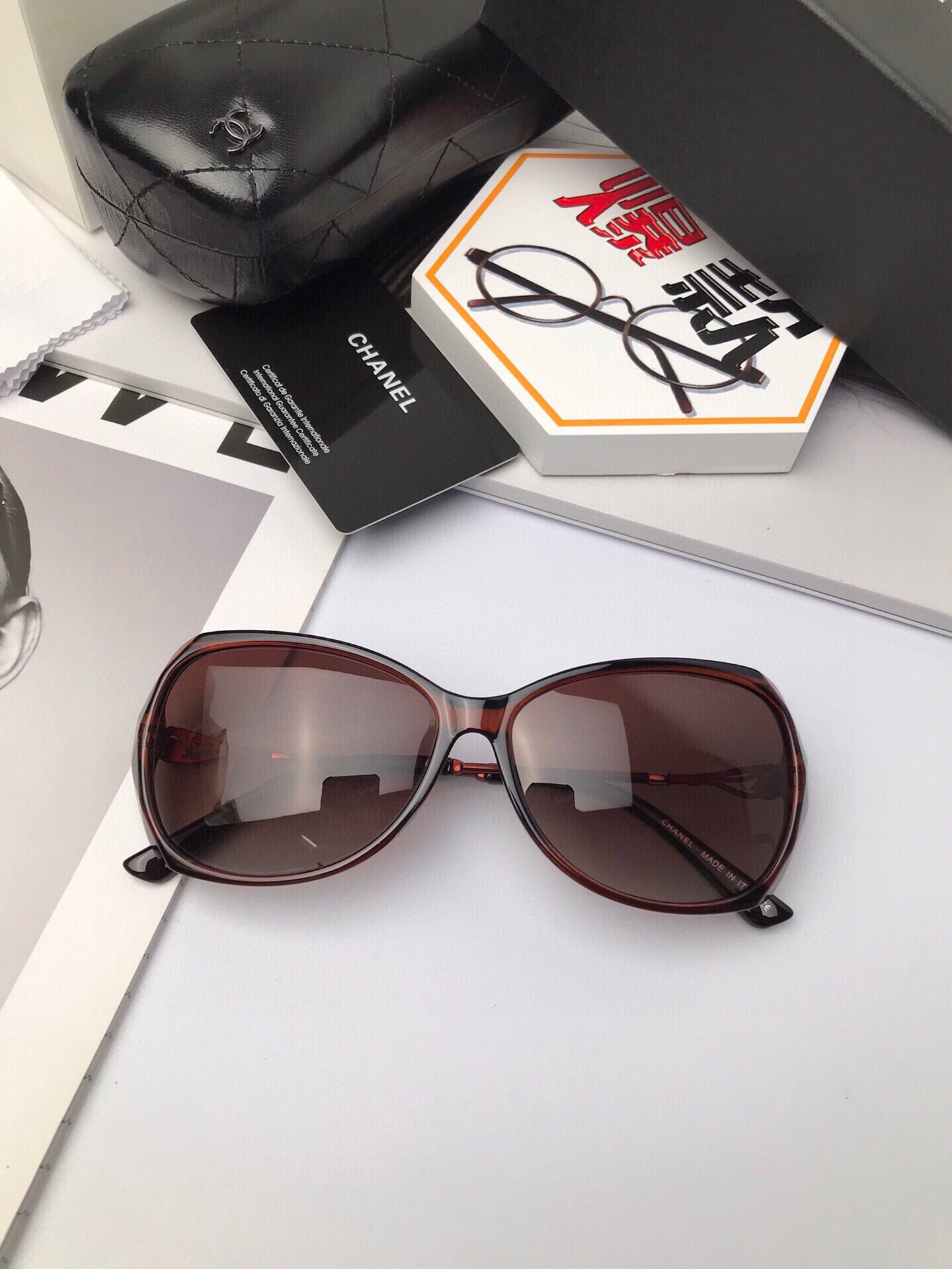 C*hanel Glasses Top