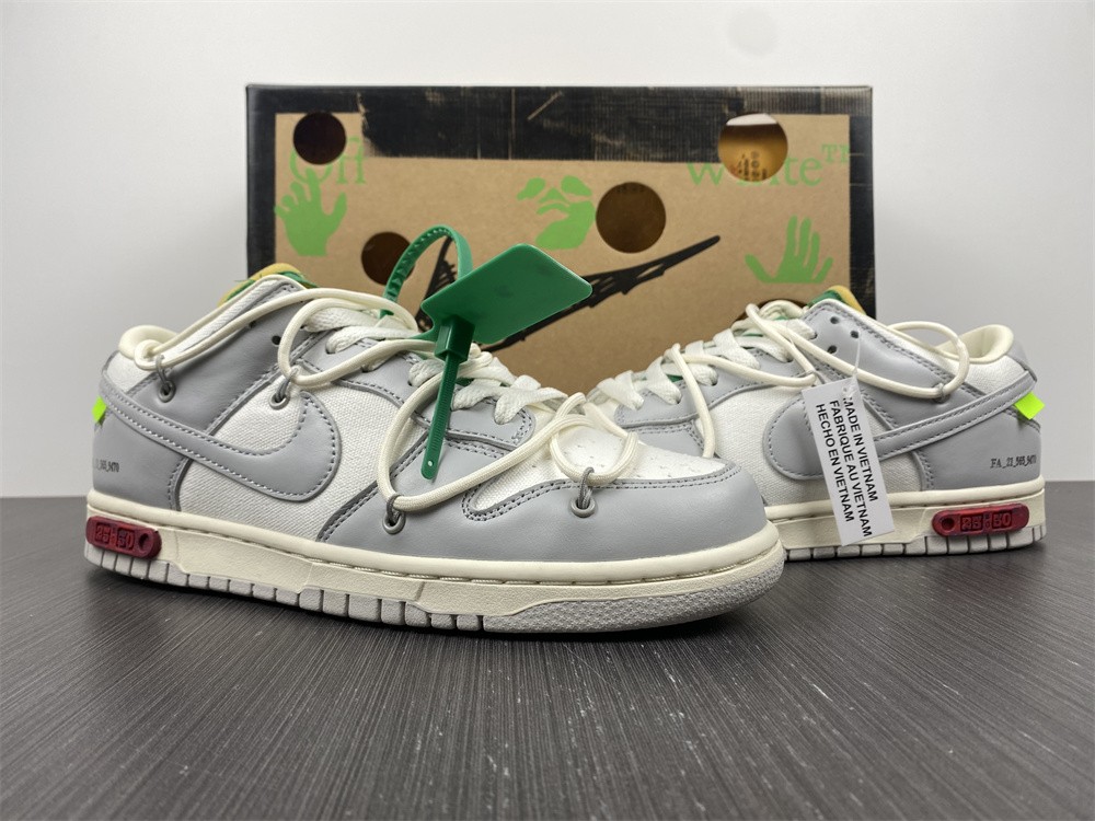 from O*ff-W*hite x Nike Dunk Low