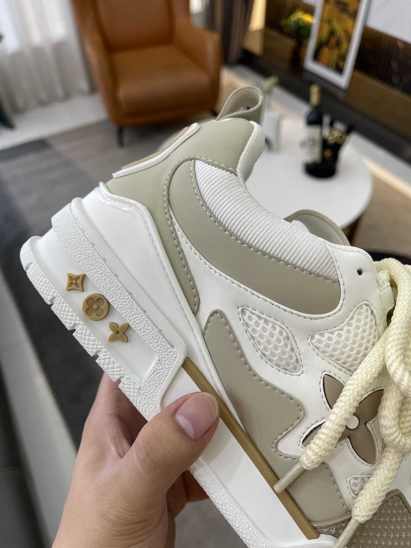 Men Women L*ouis V*uitton Top Sneakers