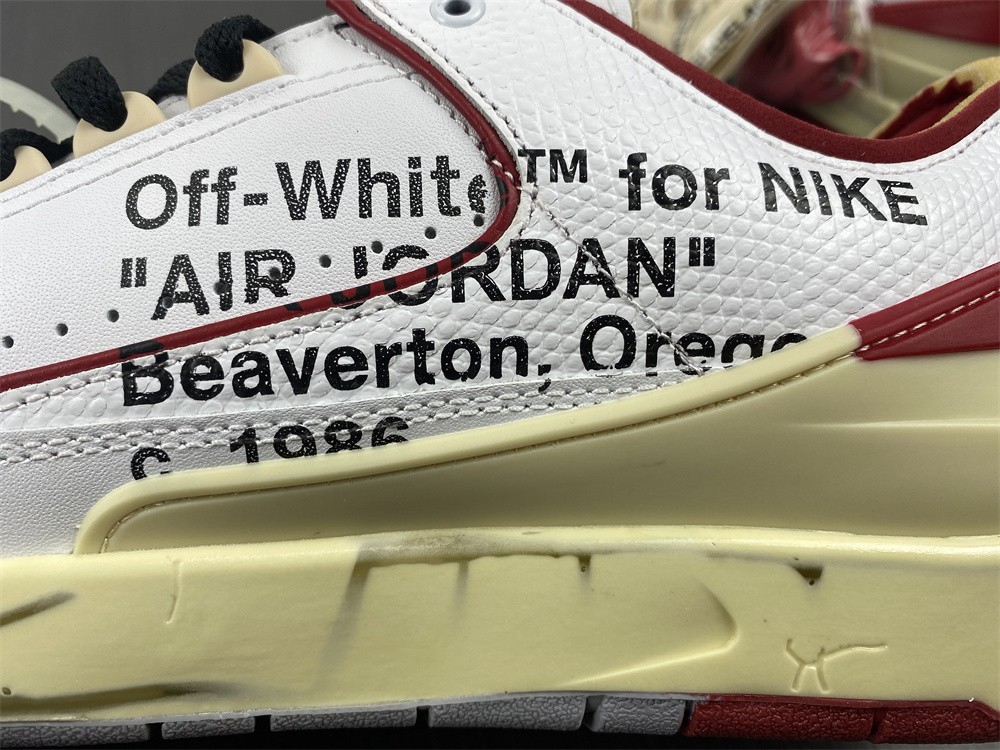 O*FF-W*HITE x Air Jordan 2 Low DJ4375-106
