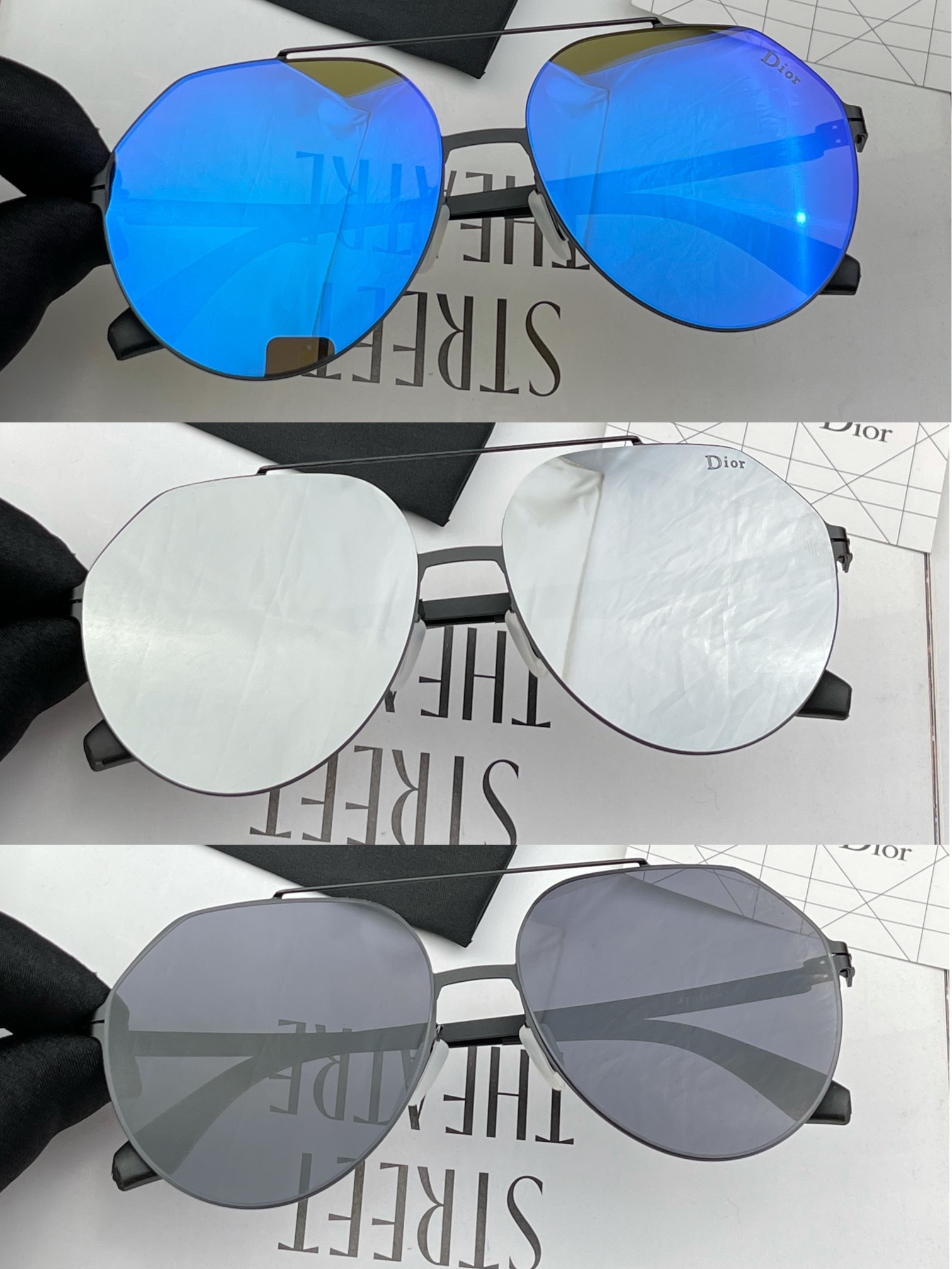 D*ior Glasses Top