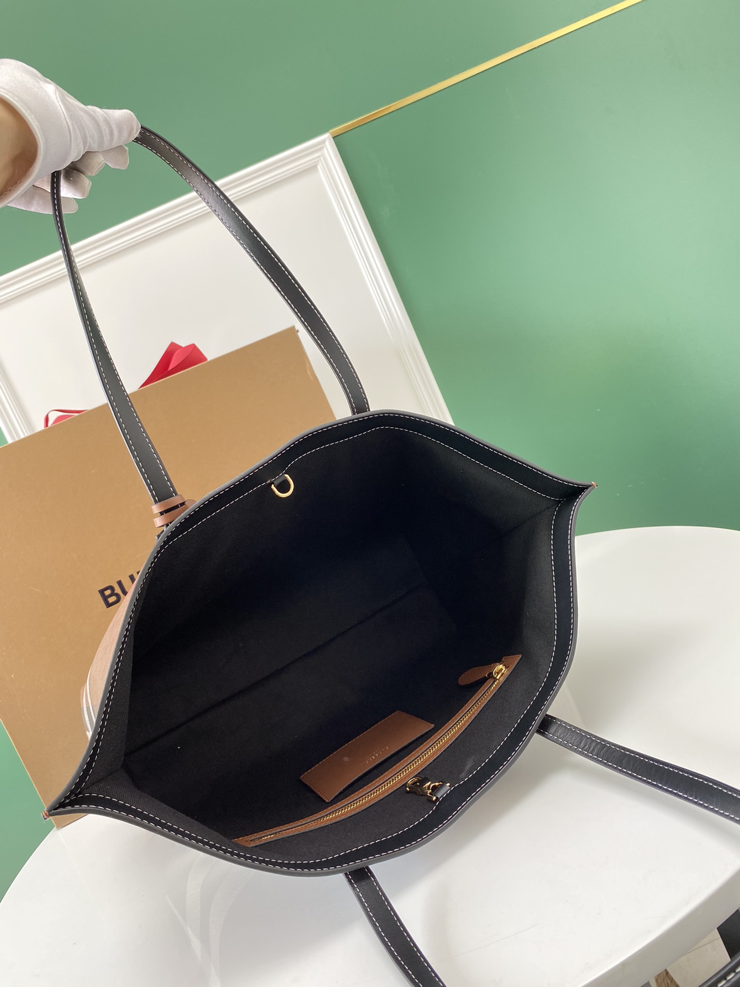 B*urberry Bag Top Quality 34*14*28CM