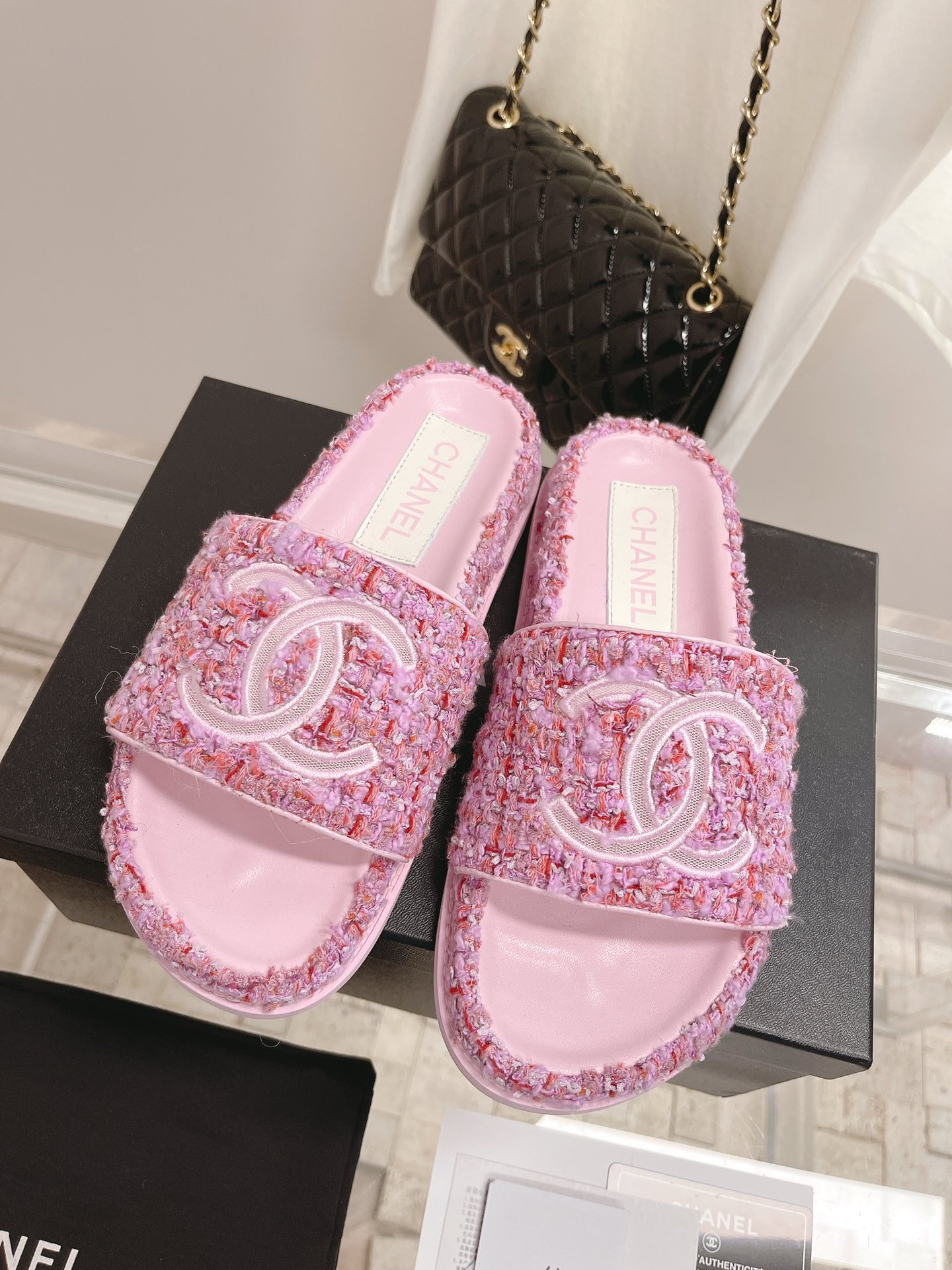 Women C*hanel Top Sandals
