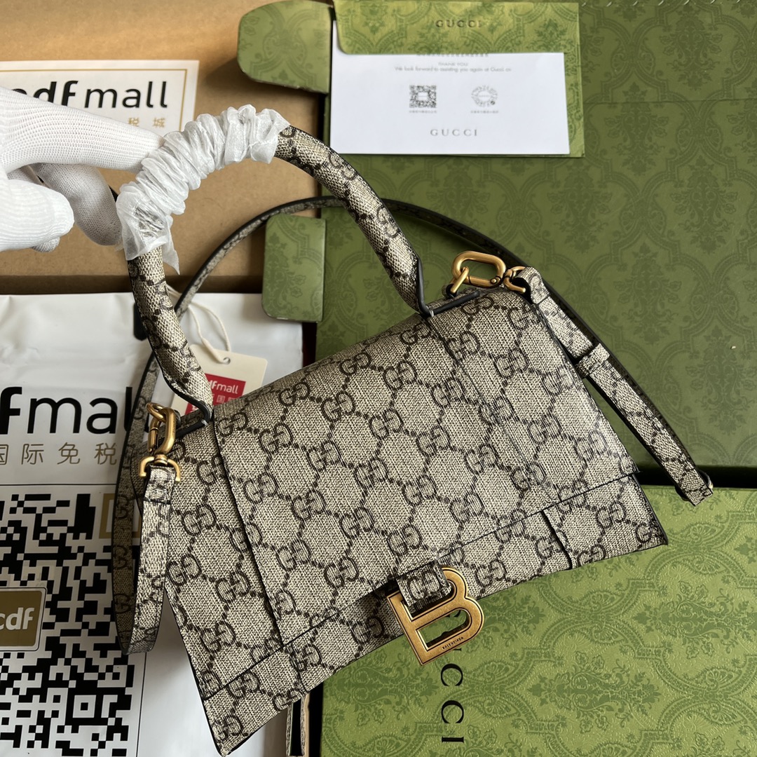 G*ucci Bag Top Quality 22.5x14.5x10CM