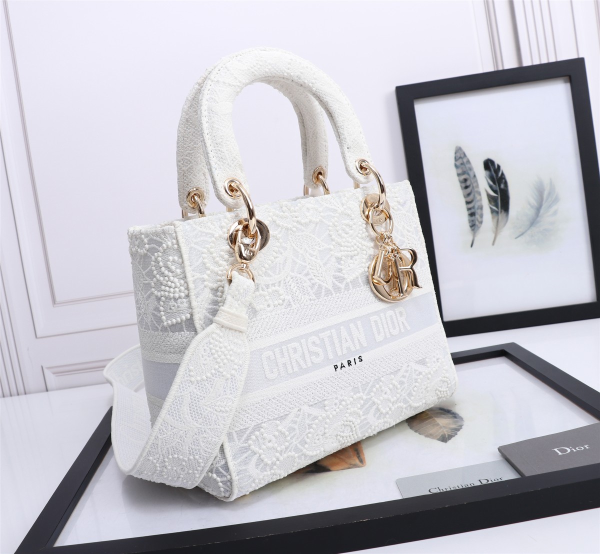 D*ior Top Bag 24CM