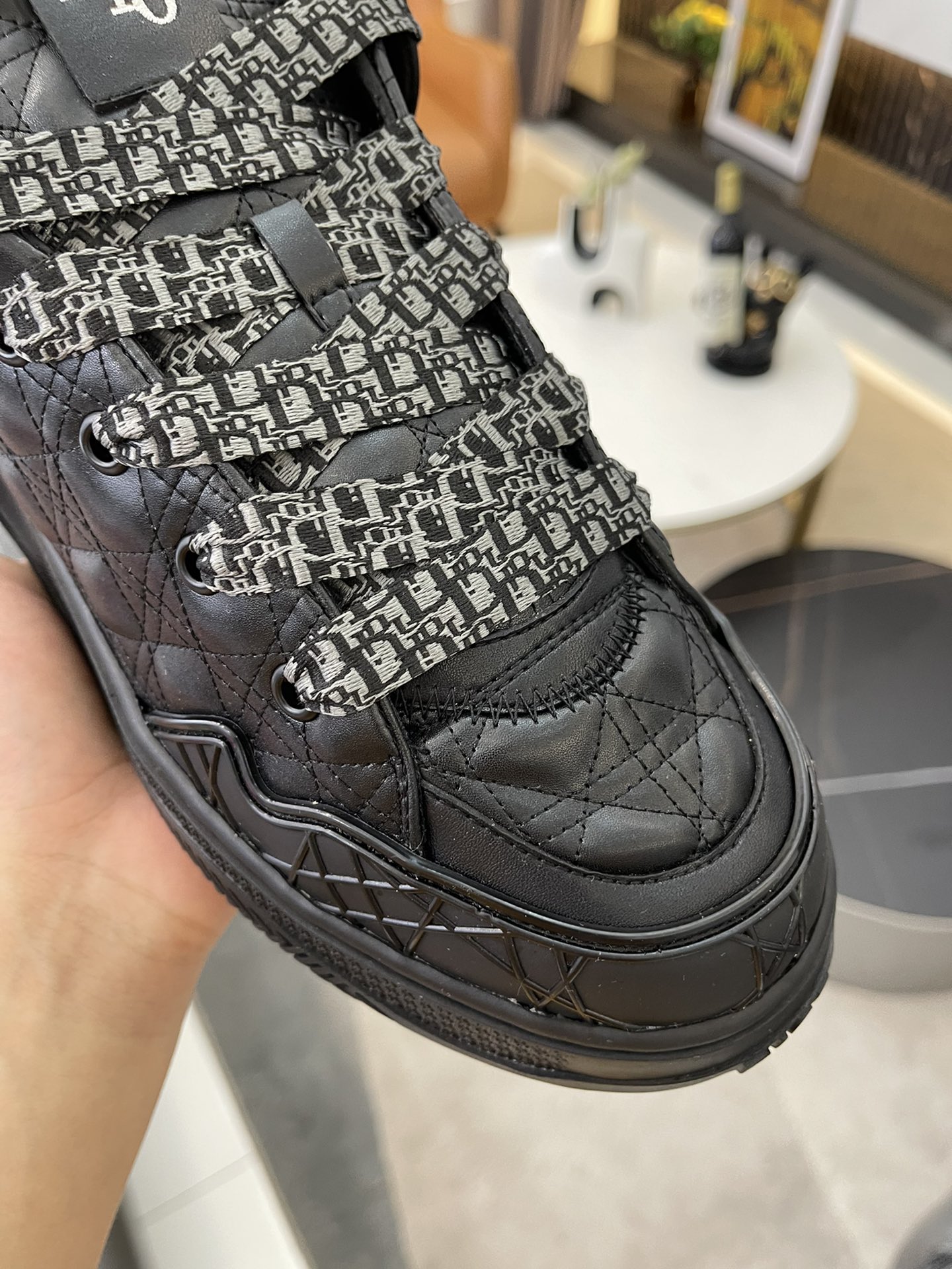 Men Women D*ior Top Sneakers