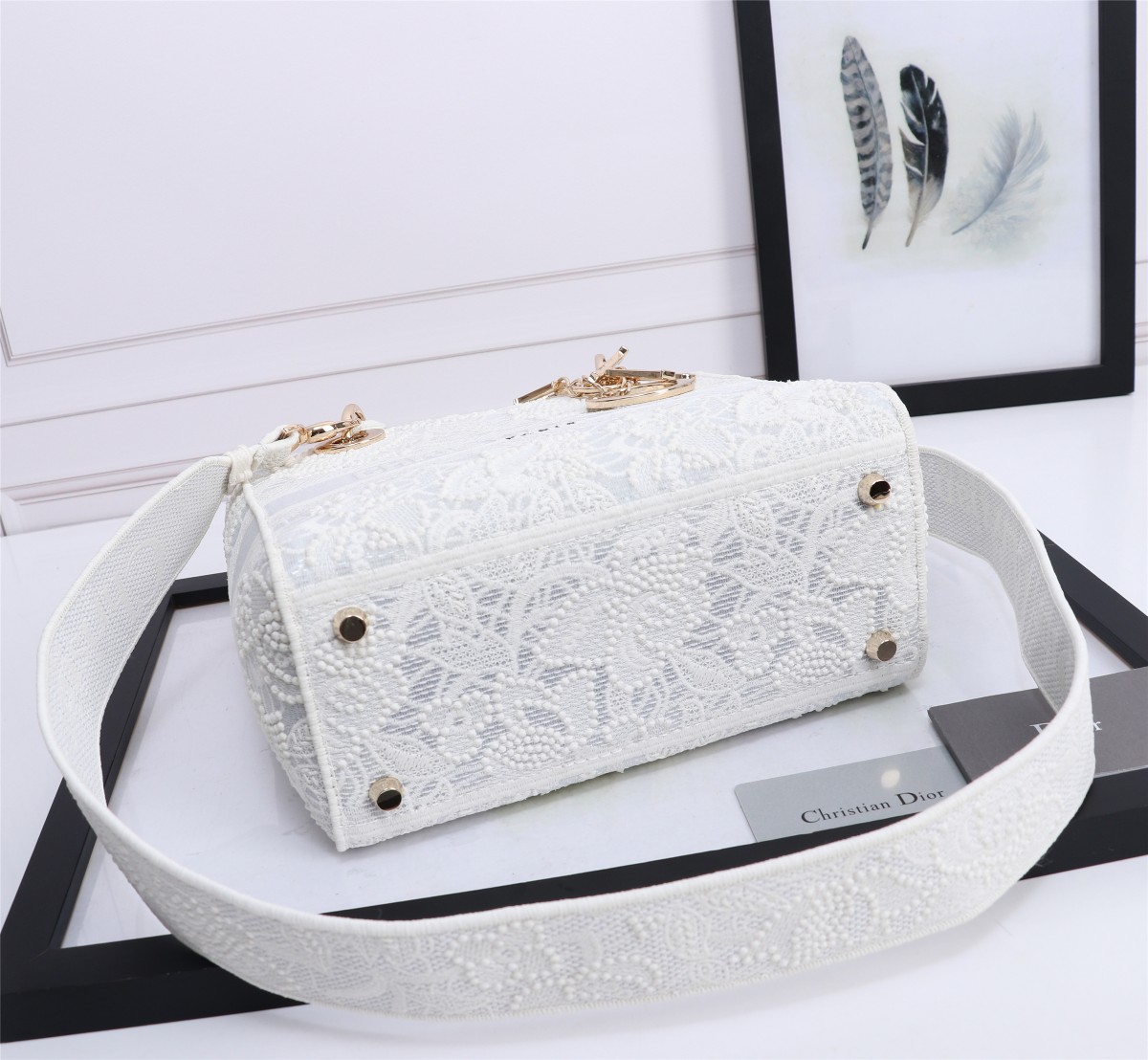 D*ior Top Bag 24CM