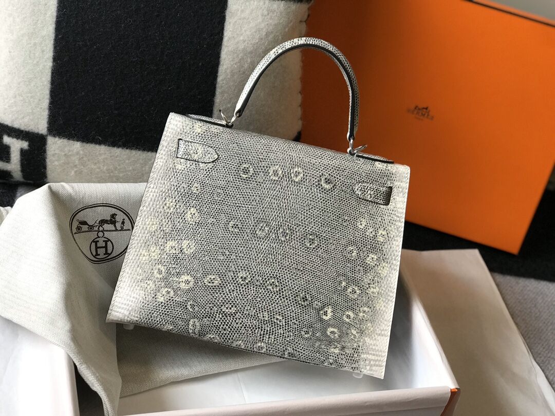 H*ermes Bag Top Quality real lizard skin