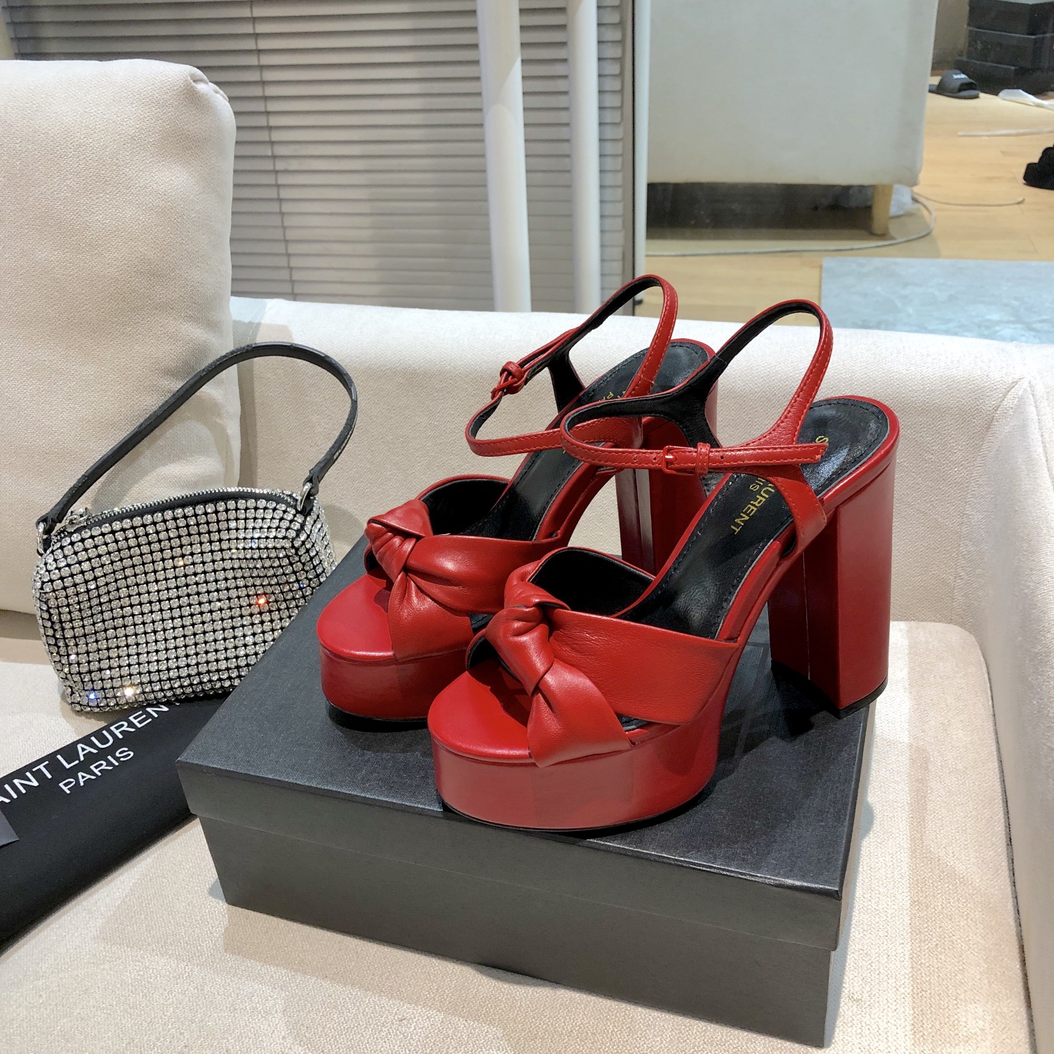 Women Y*SL Top Quality High Heels