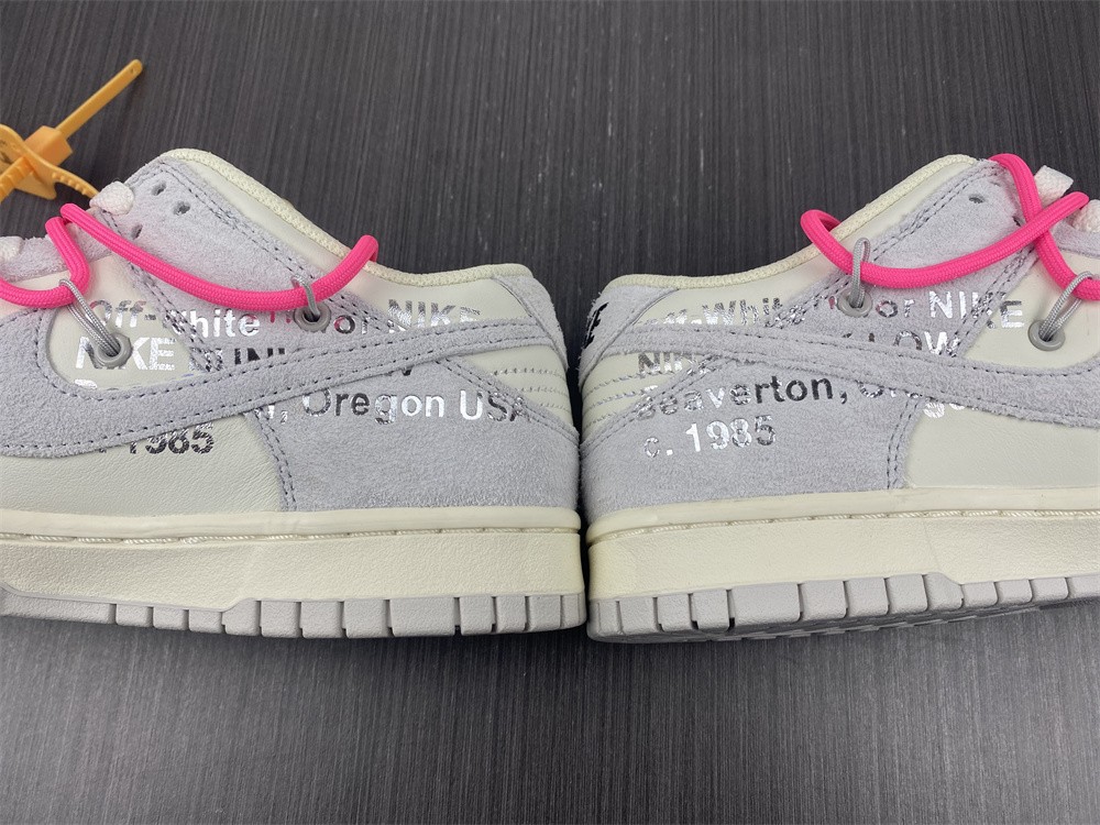 from O*ff-W*hite x Nike Dunk Low