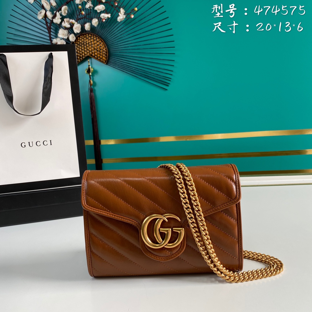 G*ucci Bag Top Quality 20*13*6cm