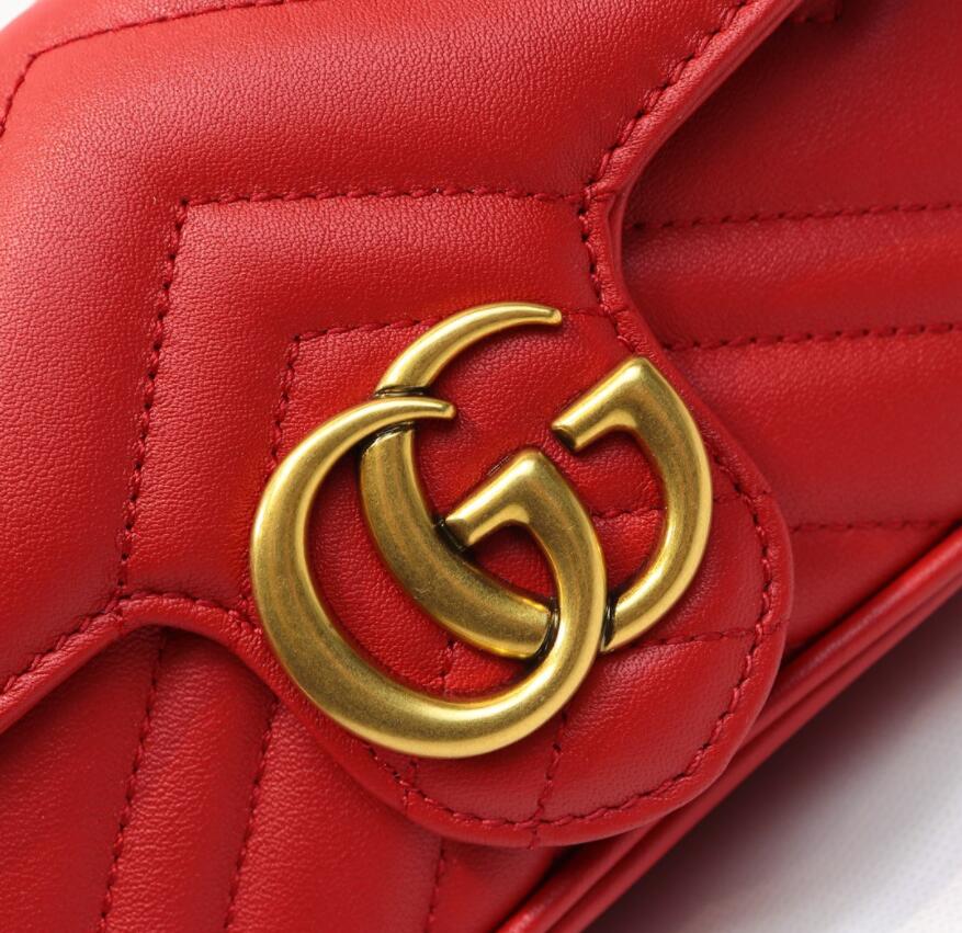 G*ucci Top Bag 16.5*10.2*5.1cm