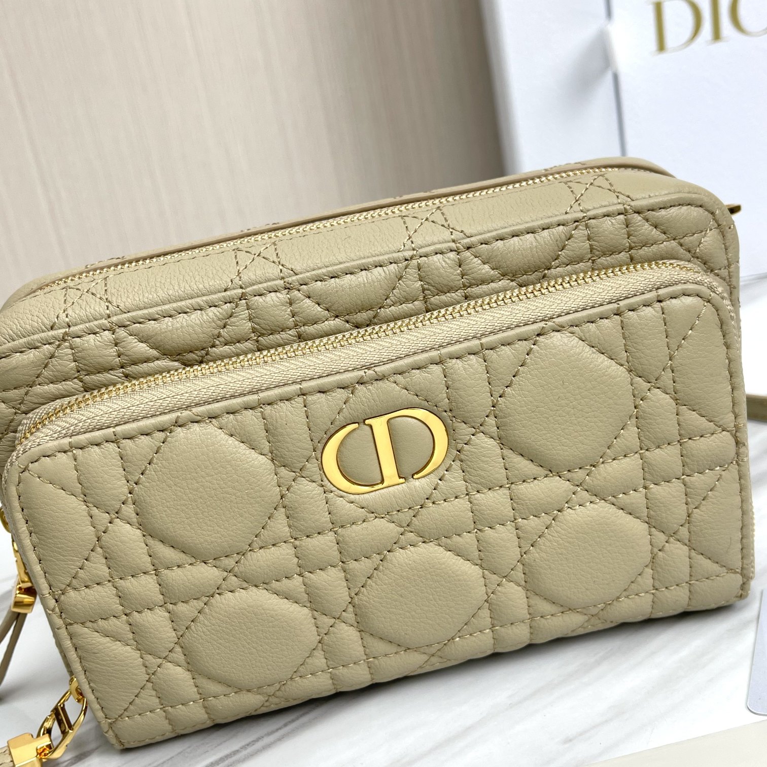 D*ior Top Bag 19*10.5*5cm