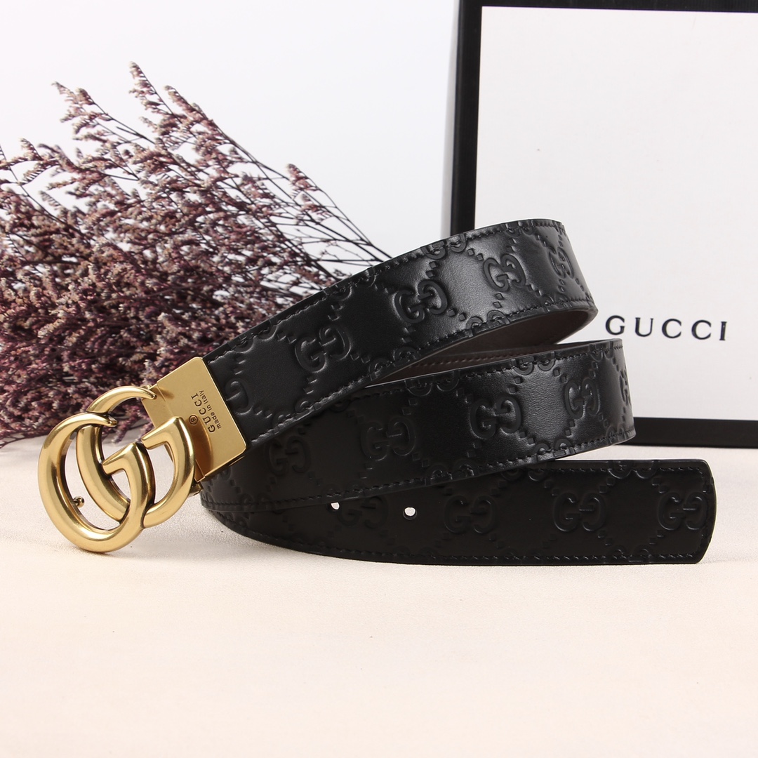 G*ucci Belts Top Version 35MM