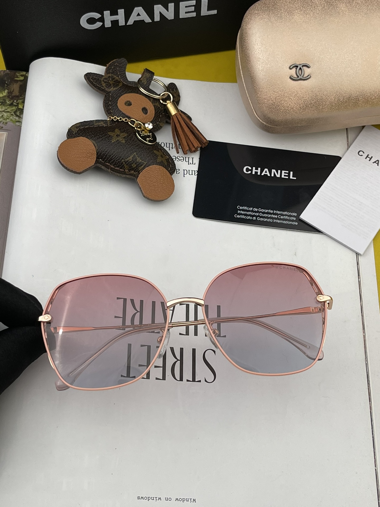C*hanel Glasses Top