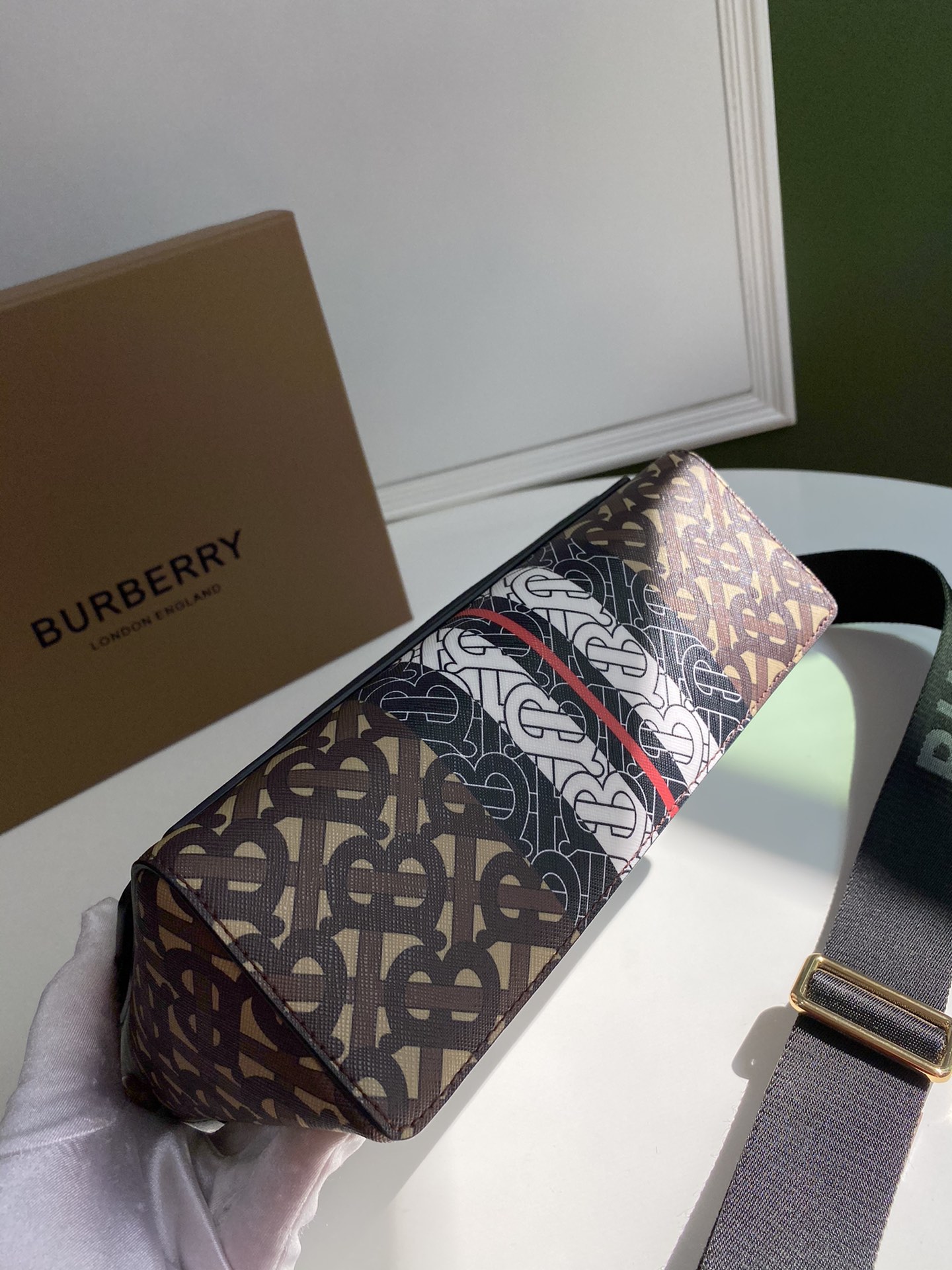 B*urberry Bag Top Quality 25*8.5*18CM