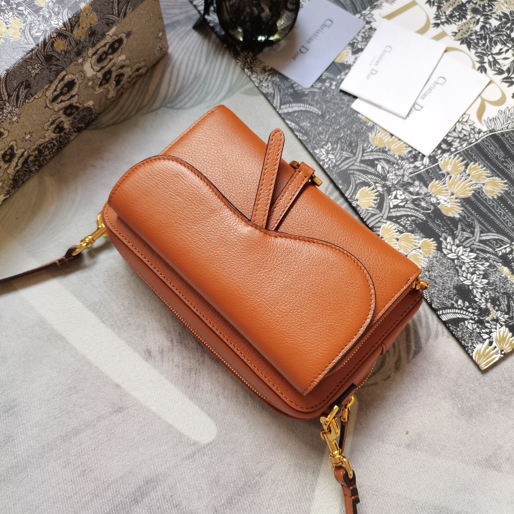 D*ior Bag Top Quality 19*10.5*5CM