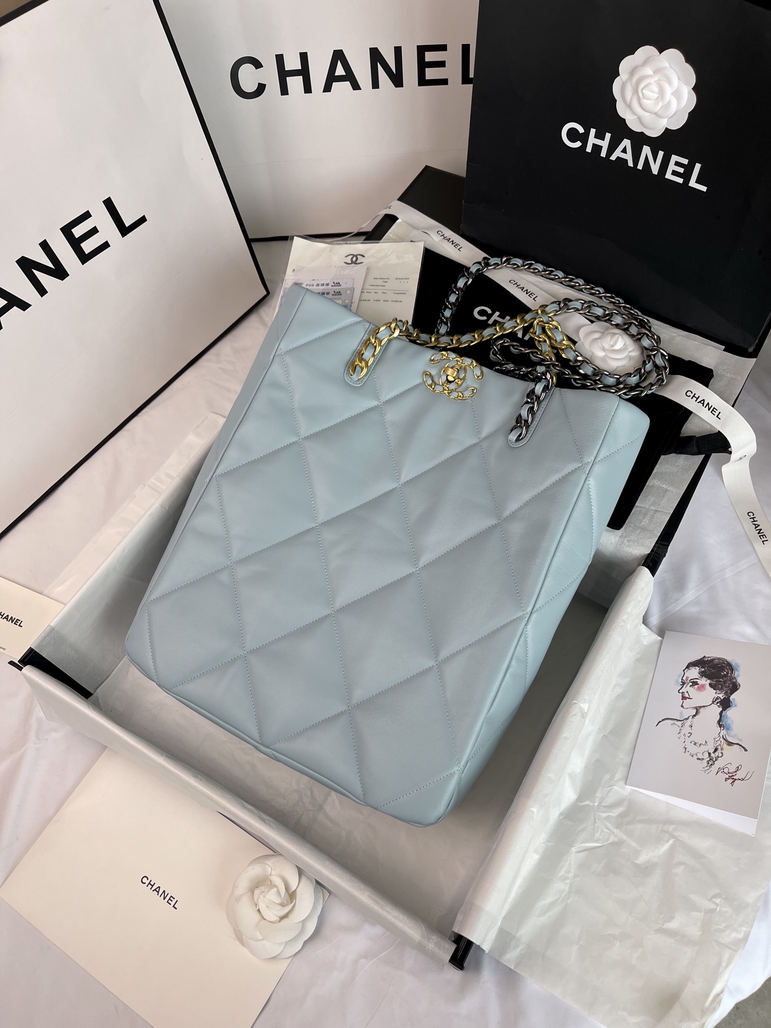 C*hanel Top Bag 30*37*10CM