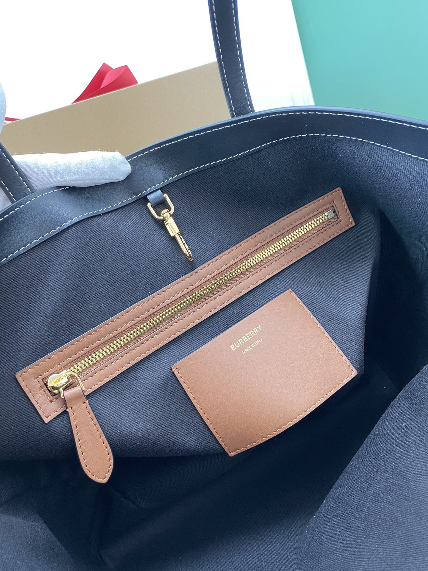 B*urberry Bag Top Quality 34*14*28CM