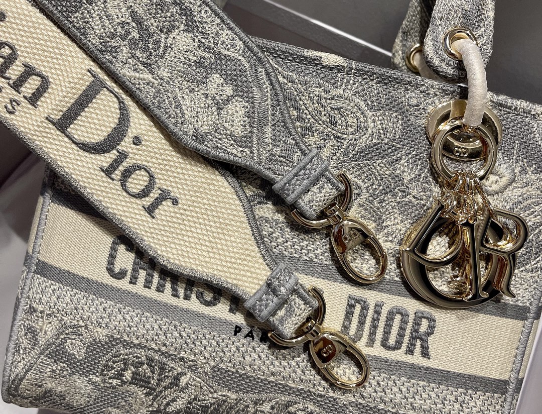 D*ior Top Bag 24*20*11cm