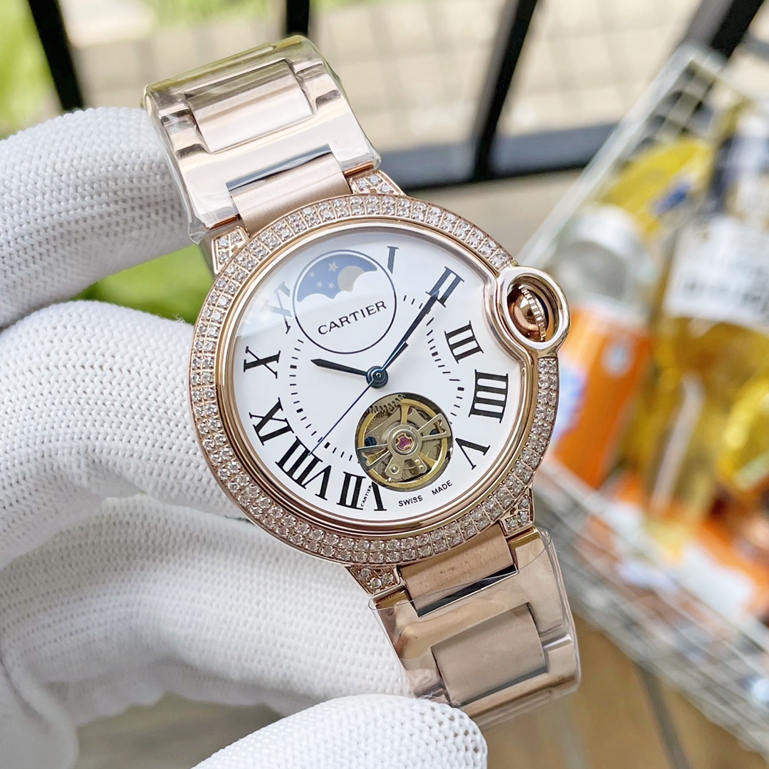 C*artier Watches Top Quality 36*10mm ()