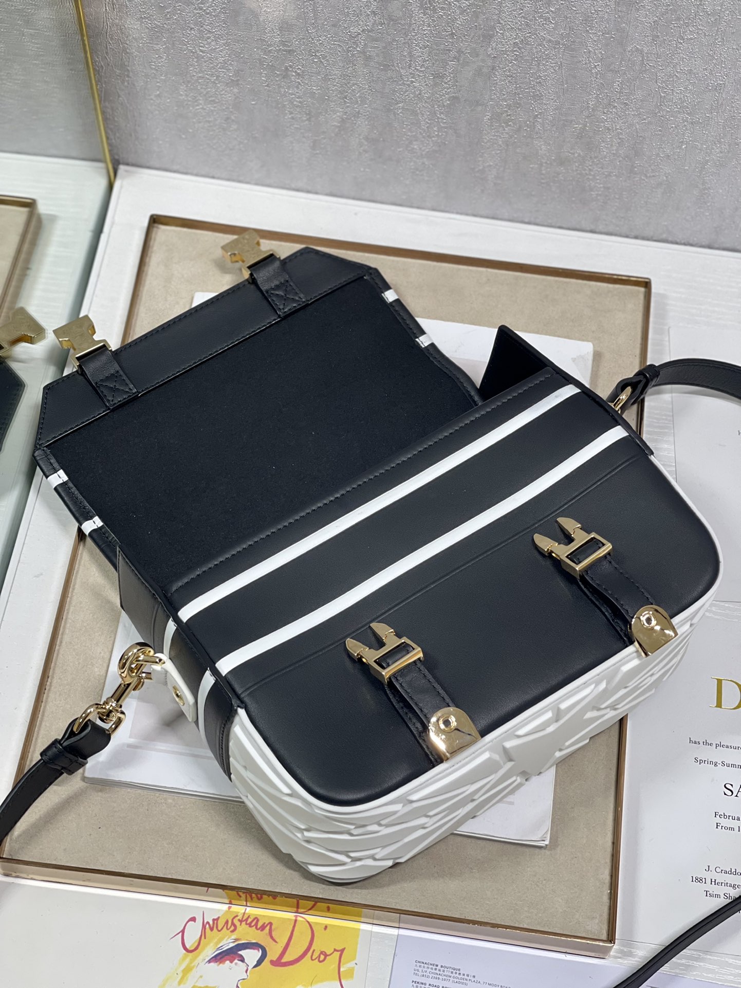 D*ior Bag Top Quality 24*9.5*19CM