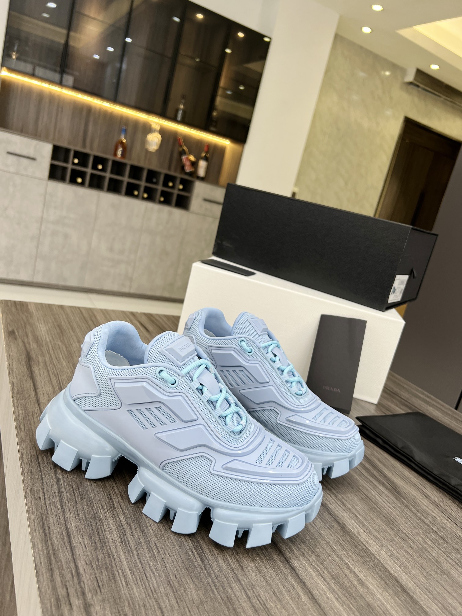 Men Women P*rada Top Sneaker