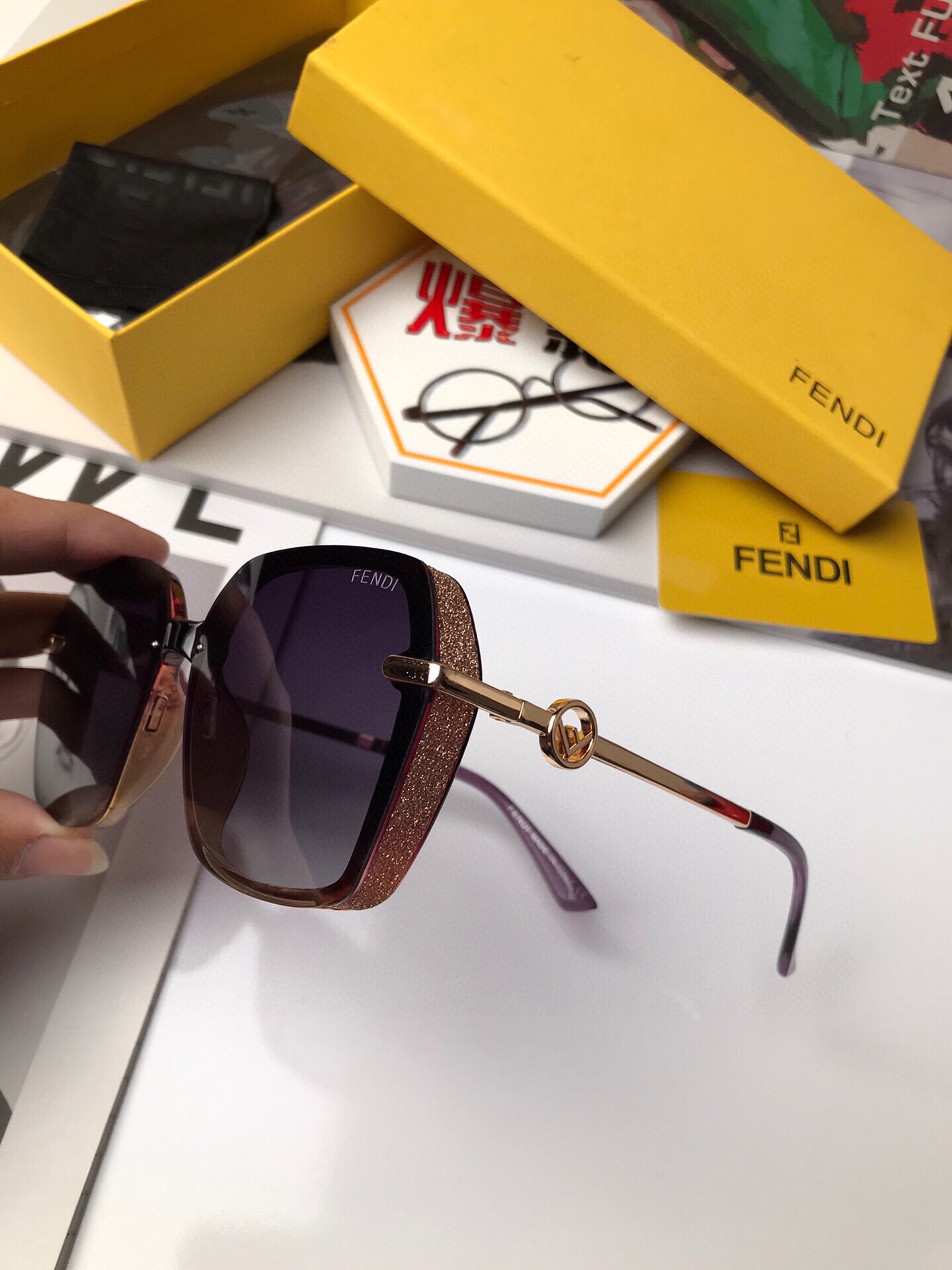 F*endi Glasses Top