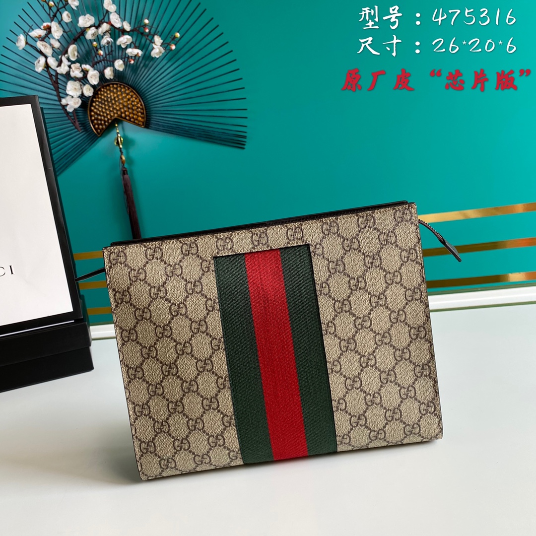 G*ucci Bag Top Quality 26*20.5*6CM