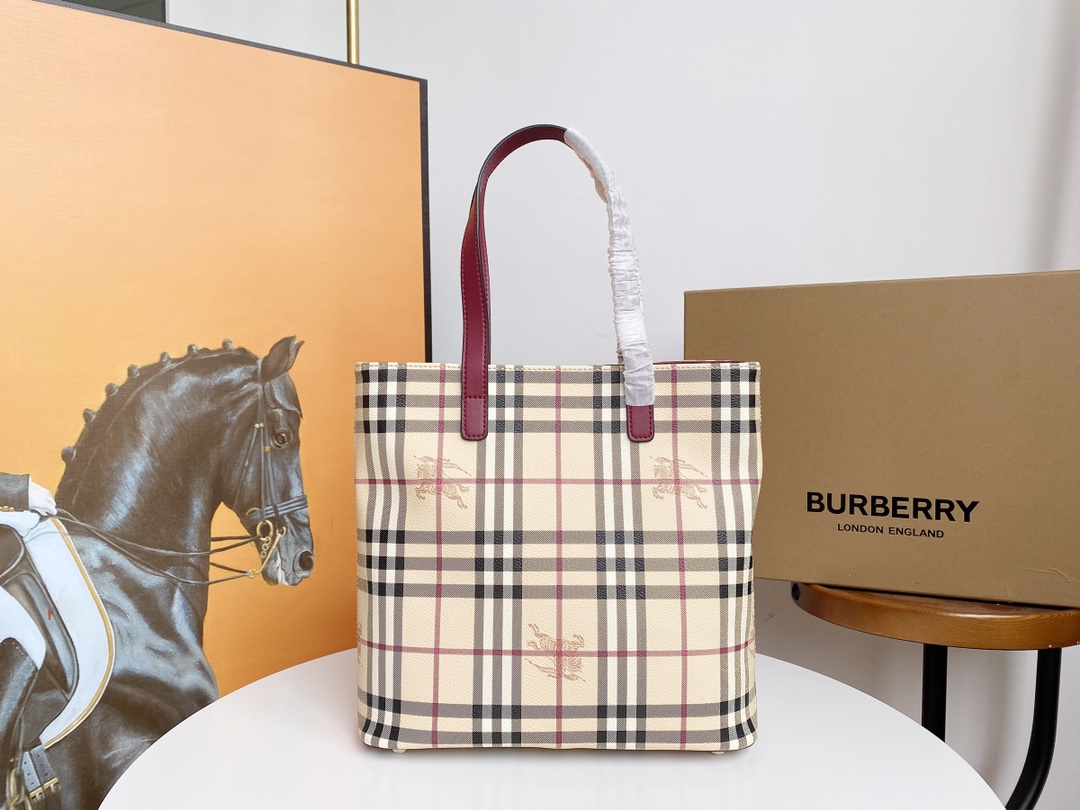 B*urberry Bag Top Quality 28*26*16cm