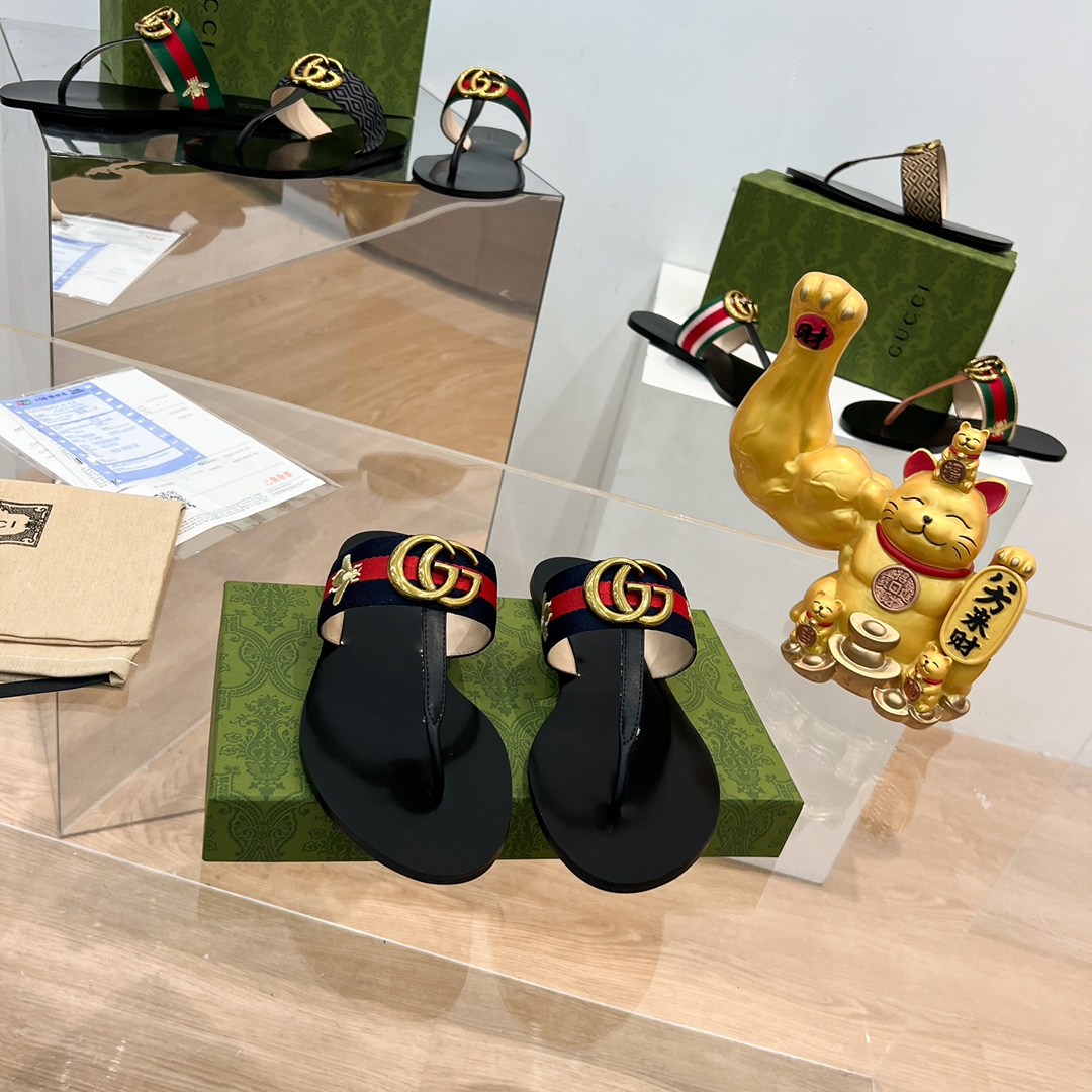 Men Women G*ucci Top Sandals