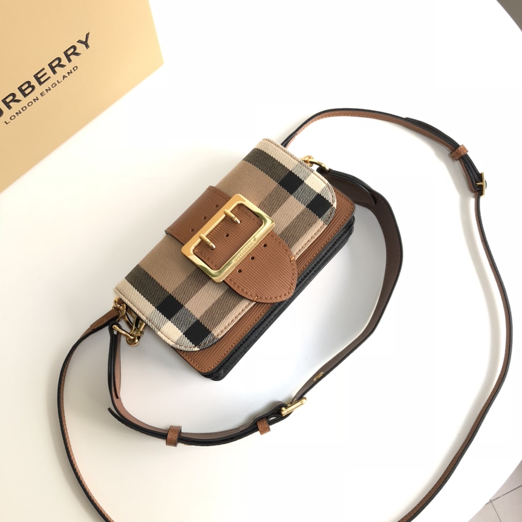 B*urberry Bag Top Quality 19.5*5*12CM