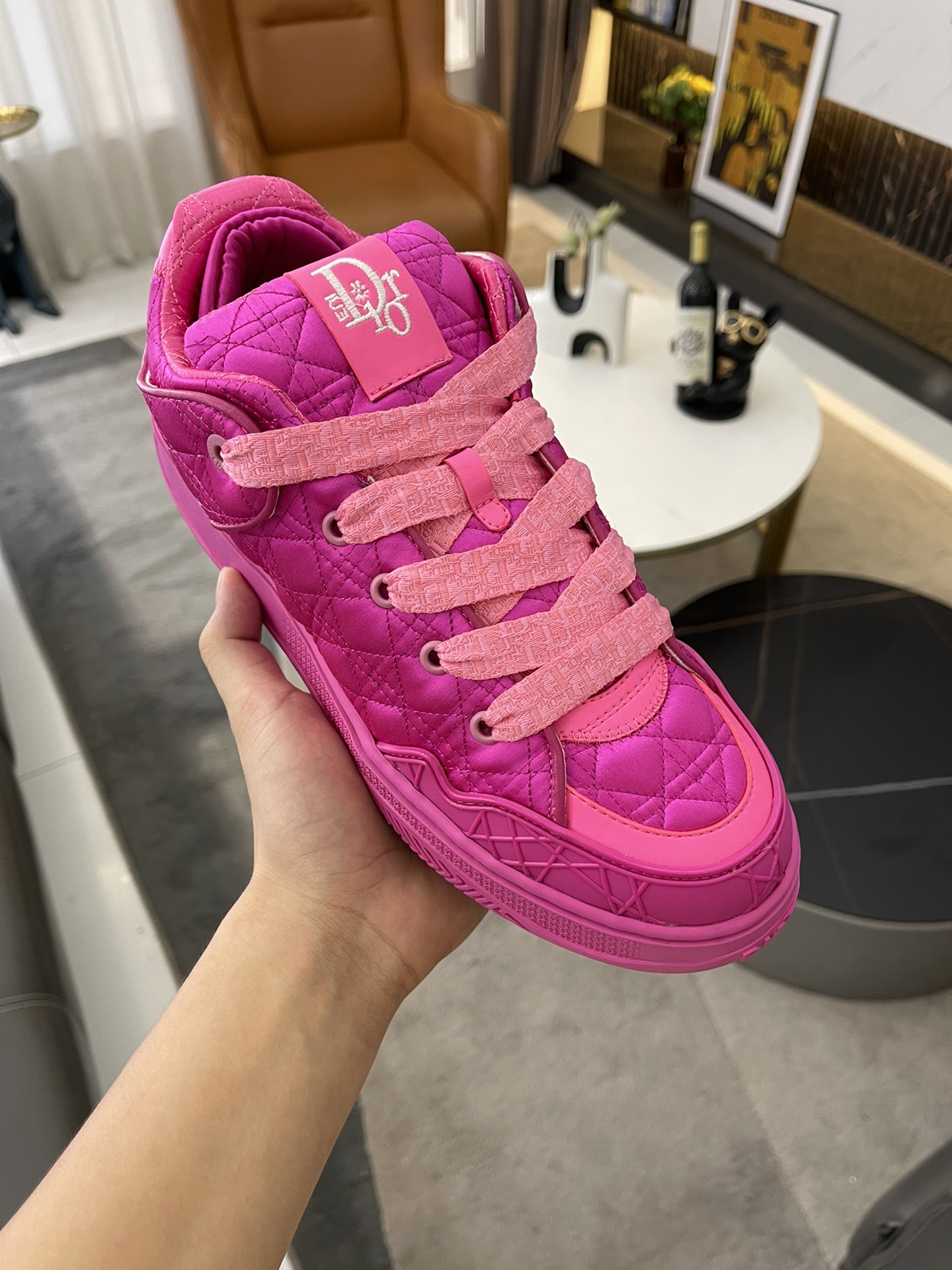 Men Women D*ior Top Sneakers