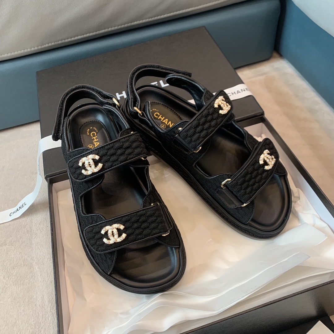Women C*hanel Top Sandals