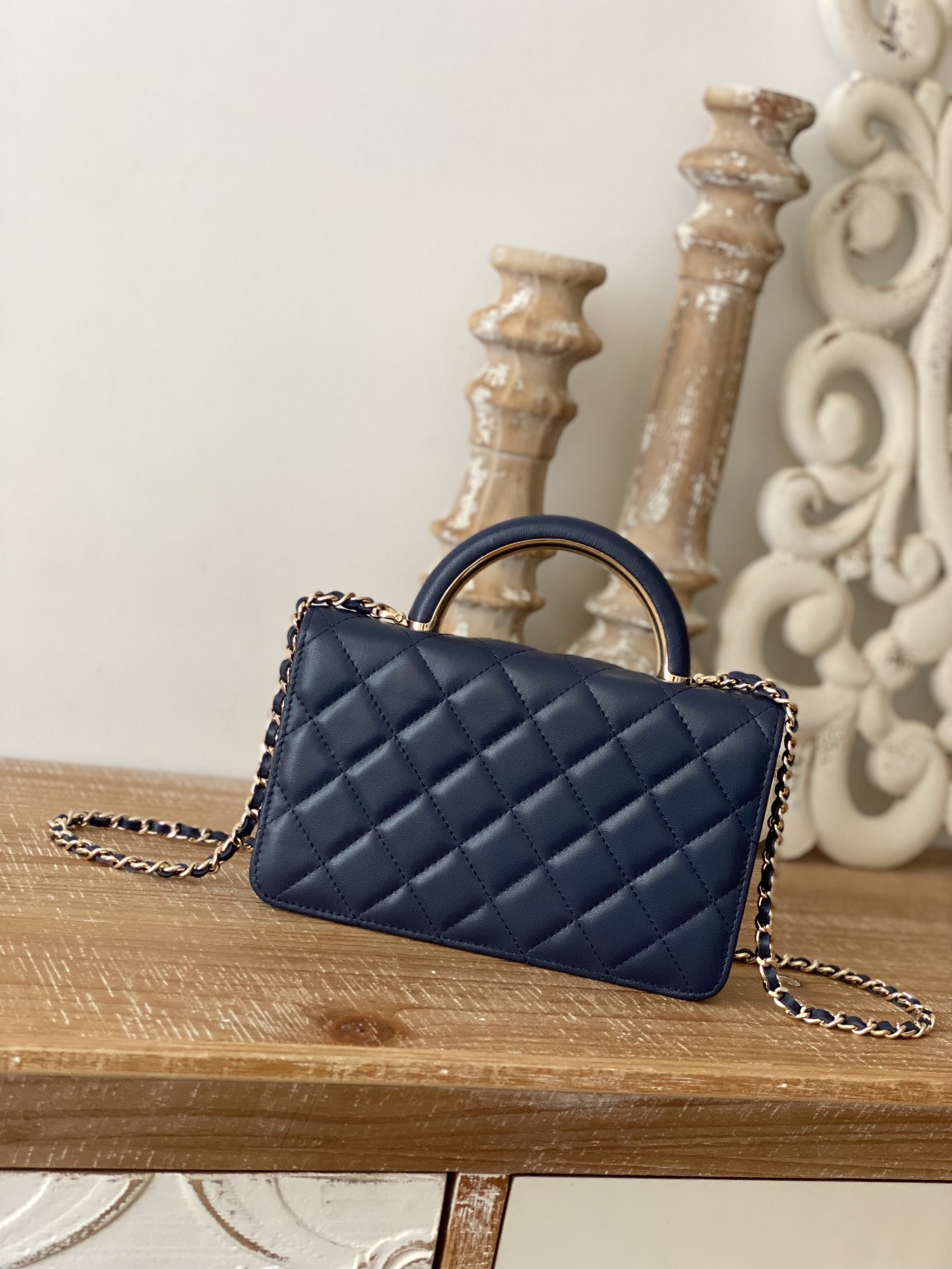 C*hanel Top Bag 19CM