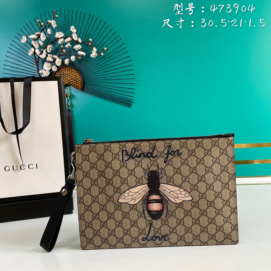 G*ucci Bag Top Quality 30.5*21*1.5CM