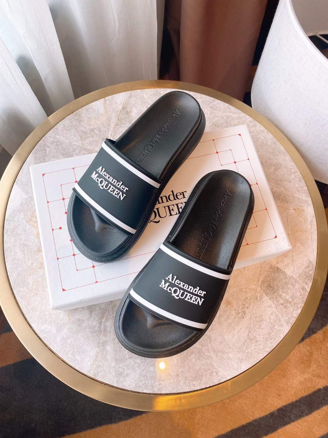 Women A*lexander M*cqueen Top Sandals